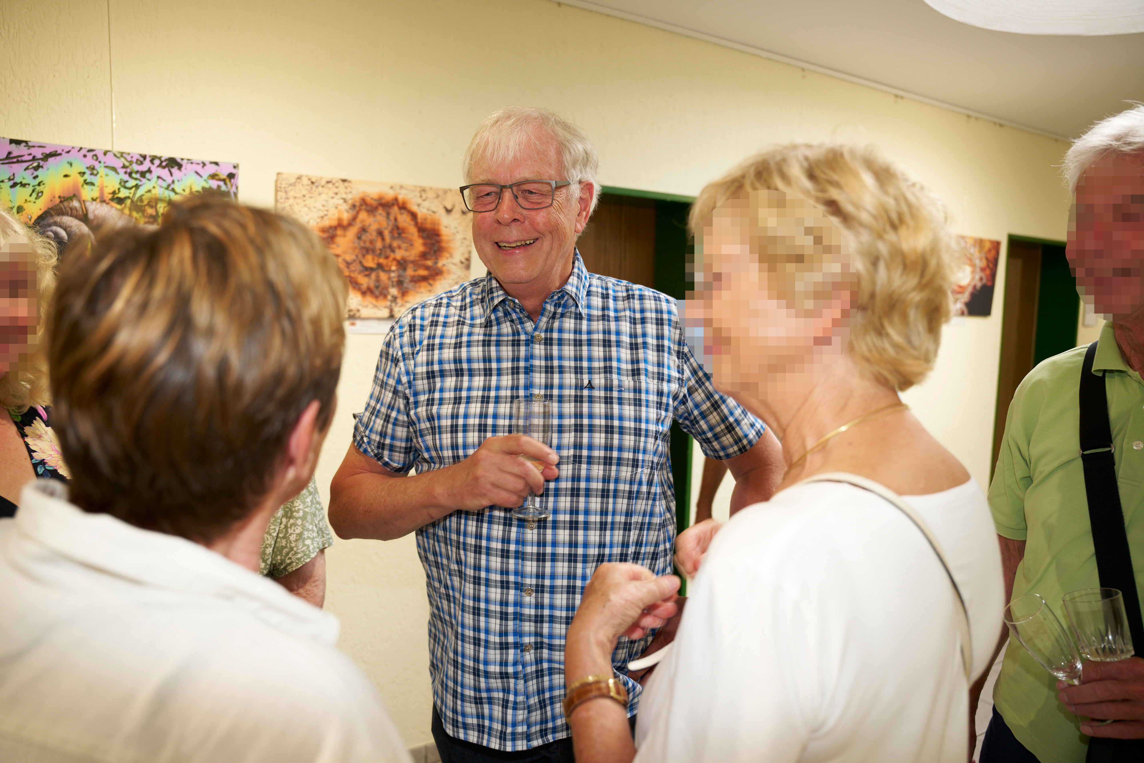 Führung durch die Ausstellung in Kreuzau Vernissage 30.06.2025