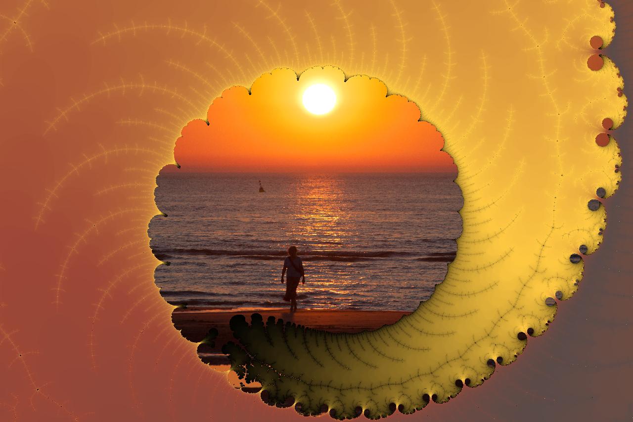 001. Abendbrandung